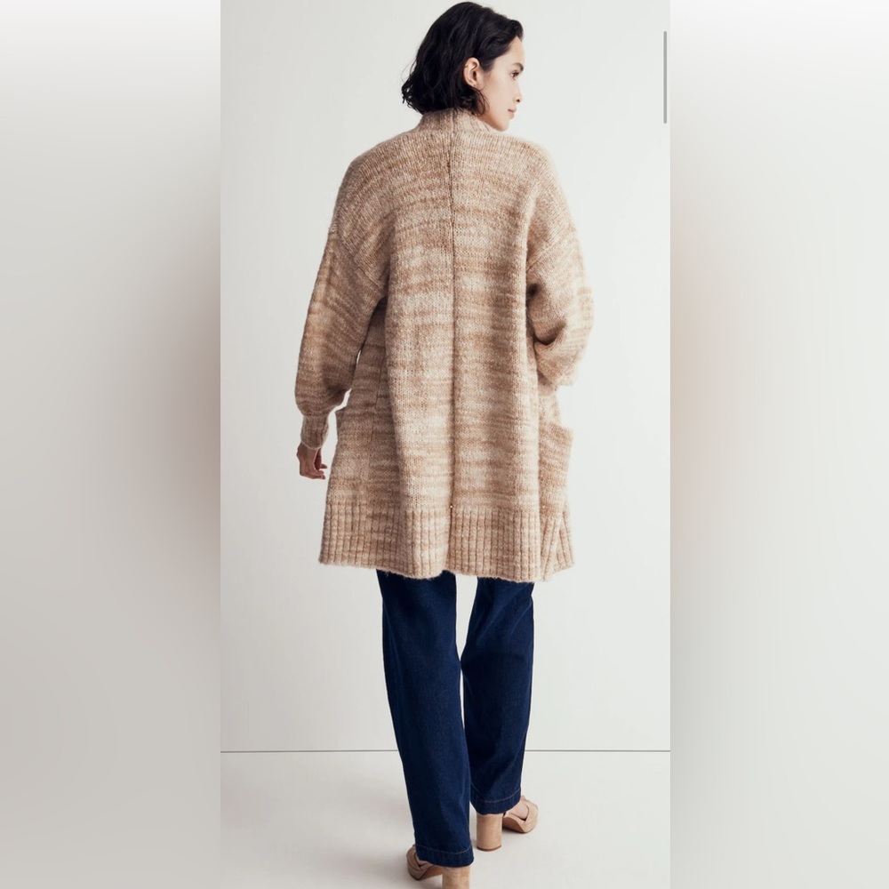 Madewell Space-Dyed Long Cardigan Sweater - Picture 1 of 4